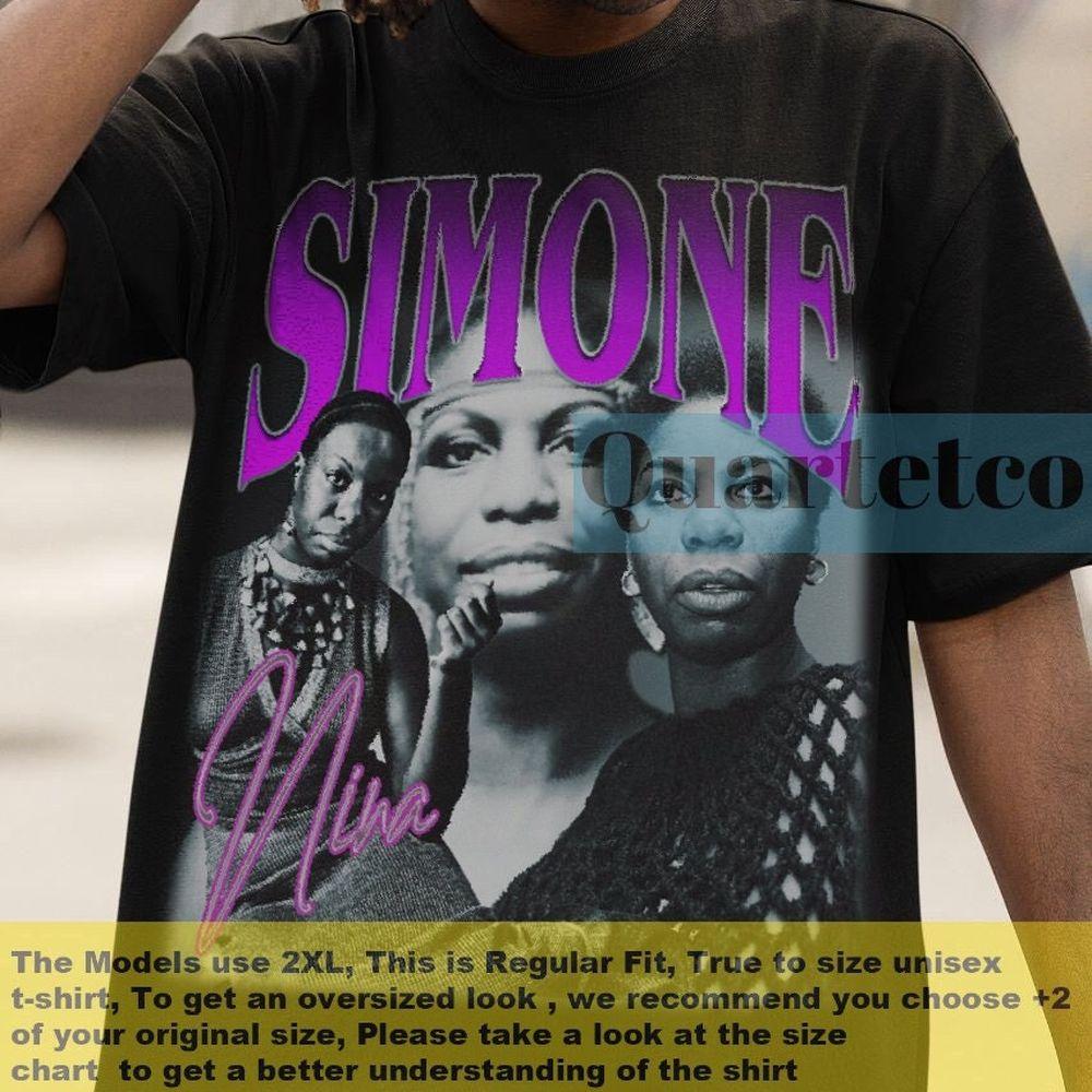 Vintage Nina Simone Vuitino Shirt Vintage Nina Simone Vuitino Shirt